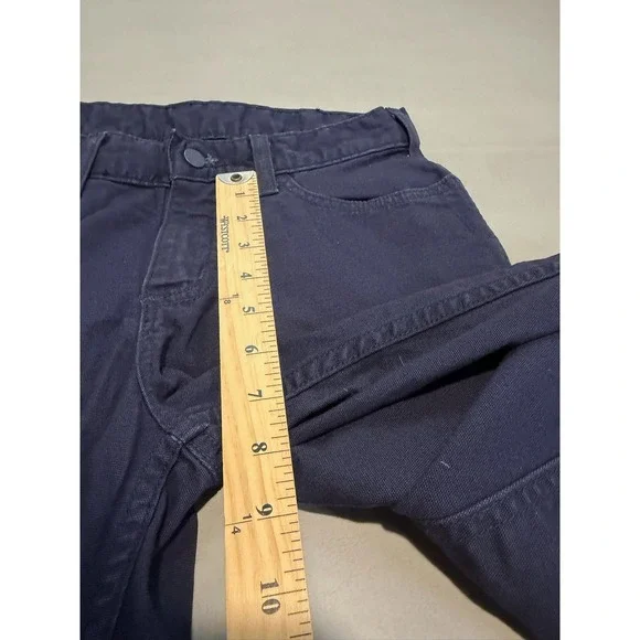 Carhartt FR Flame Fire Resistant Navy Canvas Work Pant 102689-410 Women-6359 - Picture 11 of 12